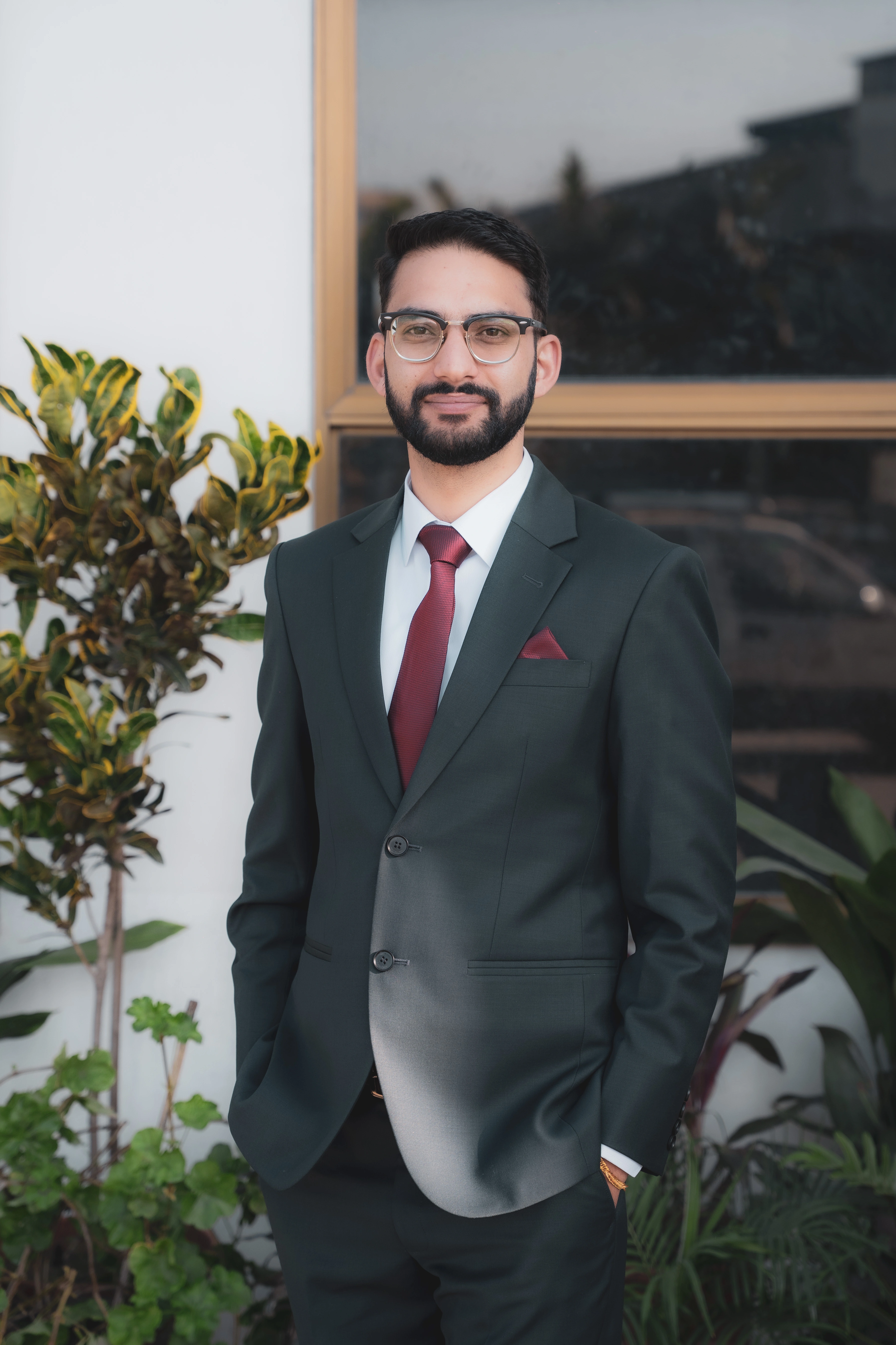 Professional portrait of Subodh Dahal